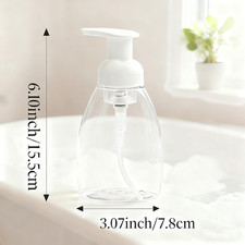 2-Pack Foaming Soap Dispenser Pump Bottles,Foam Hand Soap Dispenser with Refi...