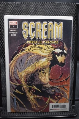 Scream Curse of Carnage #1 Jim Cheung Cover A Marvel 2020 Spider-Man Venom 9.4