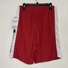 Champion Boys Lychee Red Athletic Shorts Size Large NWT