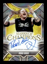 2025 Topps Chrome WWE #MOC-RDG Road Dogg Marks of Champions Refractor Auto /175