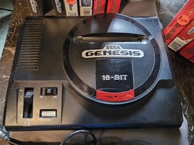 Sega Genesis Console Bundle:1601  Tested 11 Games..as Pictured. 