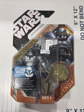 2007 Hasbro Star Wars Saga Legends Fan's Choice  Darktrooper NIP 3.75  inch