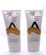 Almay Smart Shade Anti-Aging Skintone Matching Makeup Medium Meets Deep #400 x 2