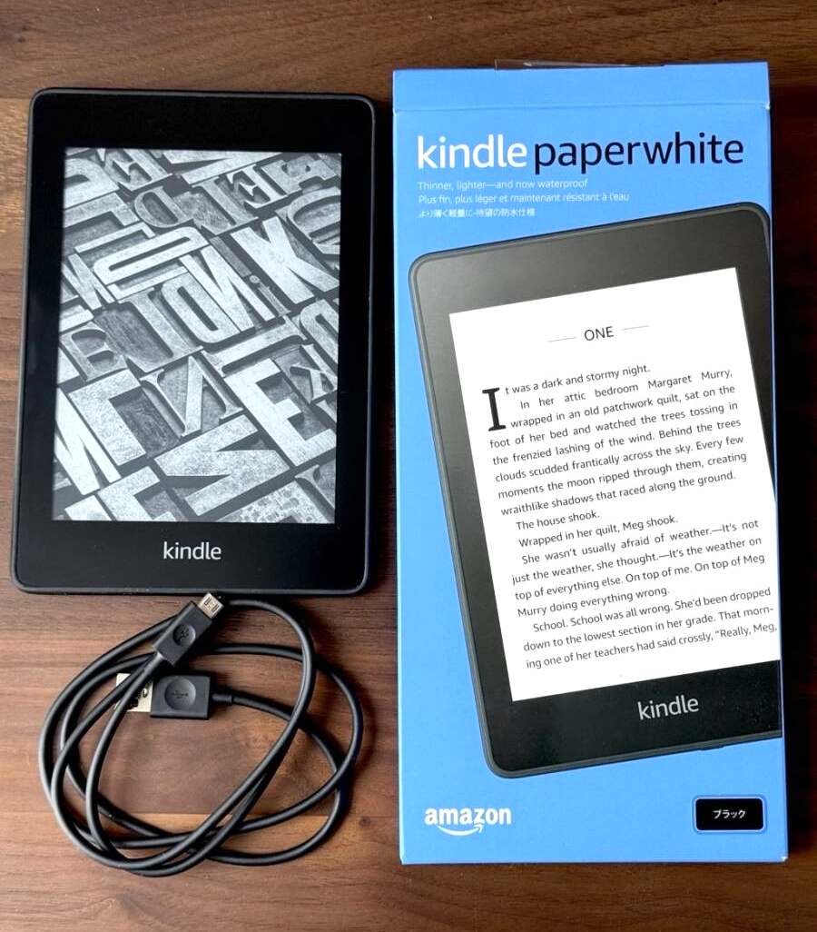 Kindle Paperwhite 第10世代 8GB wifi ブルー Amazon - Kindle Paperwhite 第10世代 8GB ブルー Kindle
