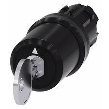 Siemens 3Su1000-5Bl31-0Aa0 Key-Operated Switch, 22Mm, Plastic Bezel