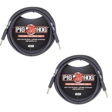 Pig Hog PH10 10' Instrument Cable Dual Pack