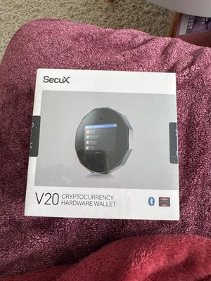SecuX V20 Most Secure Crypto Hardware Wallet with Bluetooth