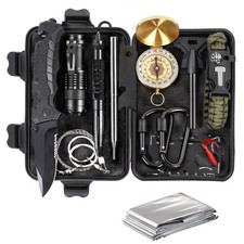 14 In 1 Survival Kit Outdoor Emergency Gear Kit For