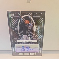 2022 Chronicles STEVEN KWAN RC Obsidian Purple Auto /99 - CLEVELAND INDIANS 
