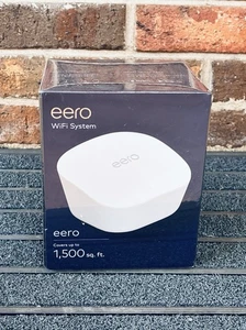 EERO WiFi System Entertainment Grade pour le streaming, le jeu travaillant à partir de la maison NWT