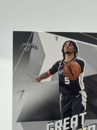 Stephon Castle RC #1 | 2024-25 Panini Donruss Great Expectations Spurs - Picture 2 of 6