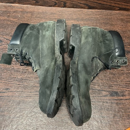 Timberland Classic 6-Inch 19039 Men 13M Combat Boot Olive Waterproof Ankle Boots - Picture 7 of 14