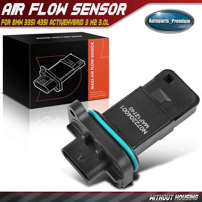 Mass Air Flow Sensor MAF w/o Housing for BMW 335i 435i ActiveHybrid 3 M2 L6 3.0L