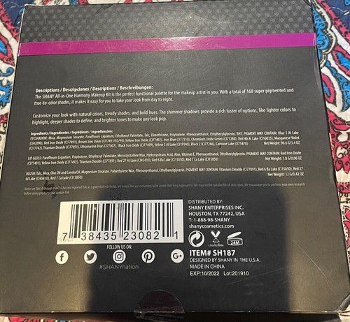 Shany All-In-One Harmony Makeup Kit  - Picture 2 of 11