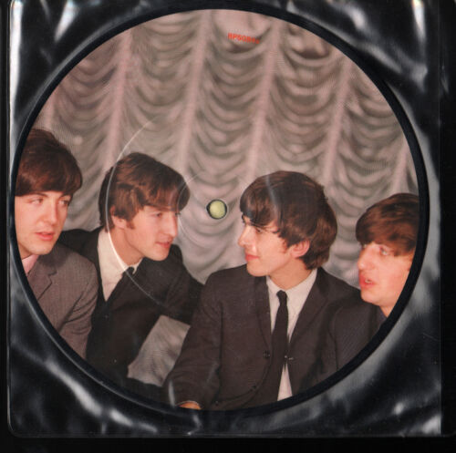 DISQUE PHOTO BRITANNIQUE THE BEATLES "I WANT TO HOLD YOUR HAND/THE INNER LIGHT"  - Photo 1/1