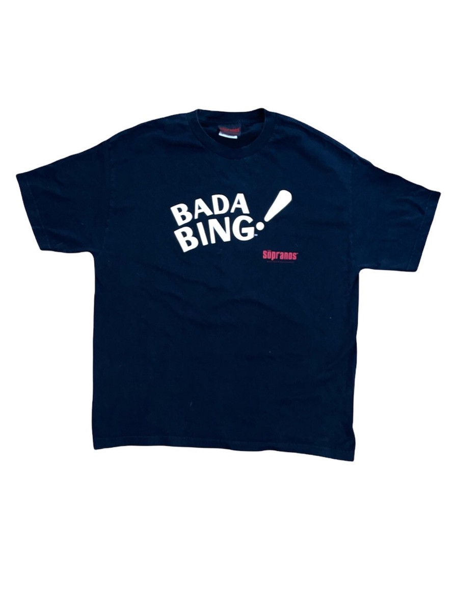 Vintage T-Shirt The Sopranos Bada Bing Promo Tee Size XL HBO 2000 