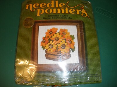 NEW Needle Pointers Kit Wooden Crate Kit #5248 (CS11)
