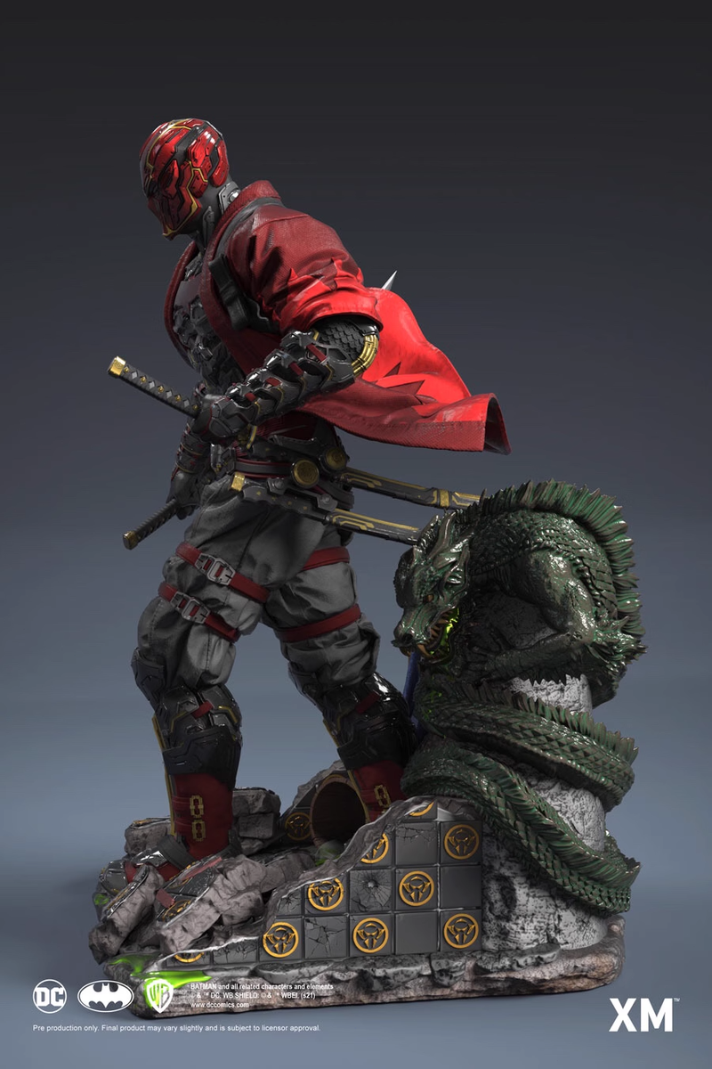 XM Studios Samurai Red Hood 1/4 Resin Statue Batman Jason Todd In