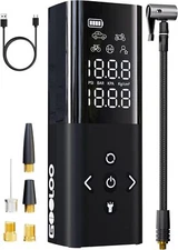 GOOLOO AP150 Tire Inflator Portable Air Compressor, 2X Faster 150PSI Air Pump