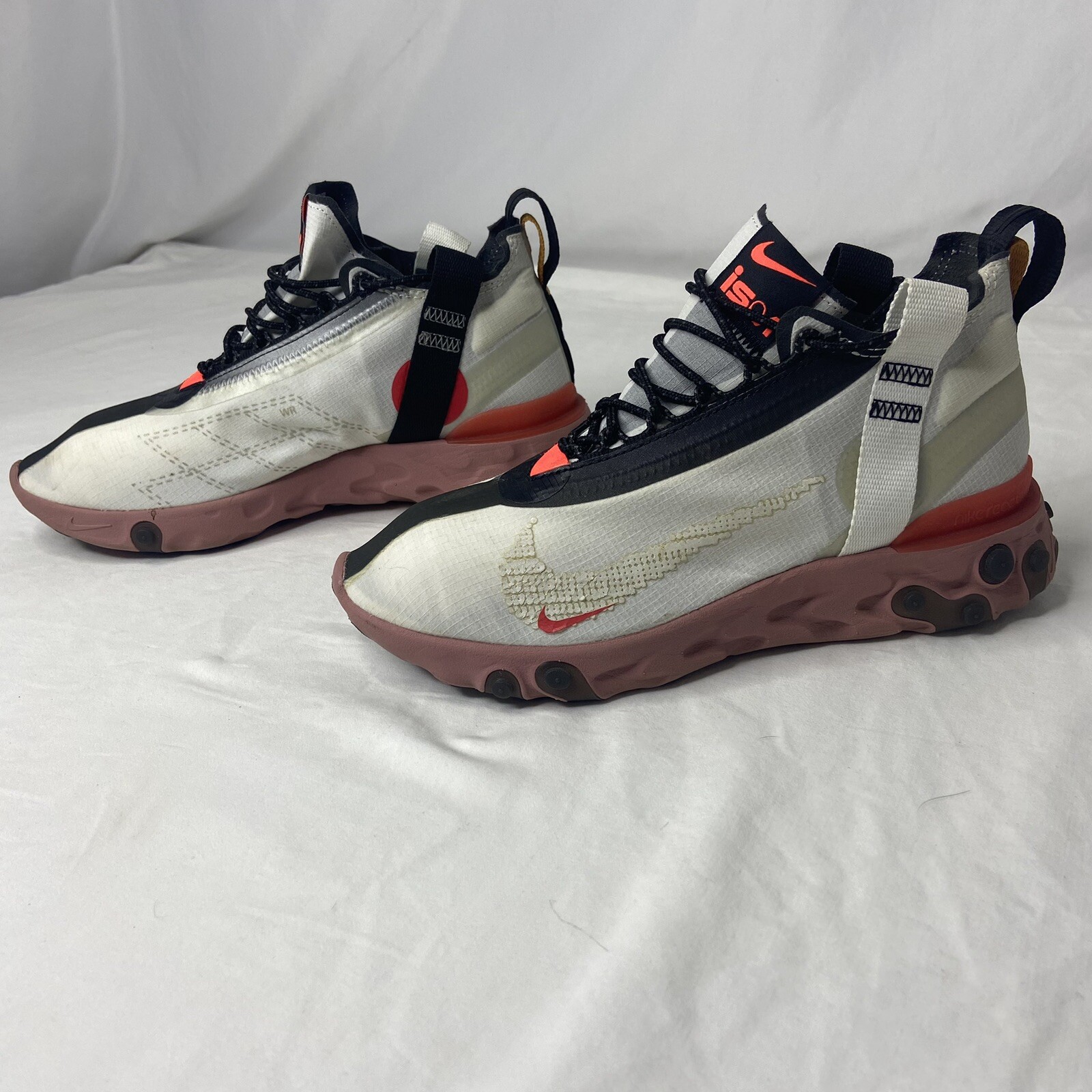 Nike React Runner WR ISPA Mid Summit White Size 6 - image 3