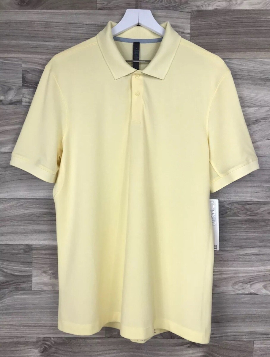 Lululemon Tech Pique Polo Short Sleeve Size XL ⛳️☀️Sun Shower