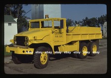 Danvers MN 1952 GMC M135 6x6 Ex Military Tanker Fire Apparatus Slide
