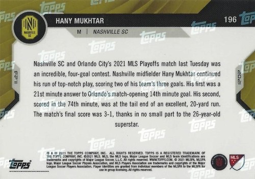2021 Topps Now Major League Soccer MLS - Picture 20 of 34