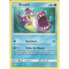 POKEMON CARD BRUXISH 70/214 NO 779 GNASH TEETH POKEMON TCG CCG