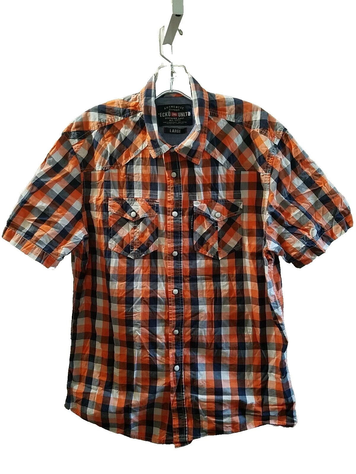 Manga Corta Multicolor Ecko Unltd. Camisas de vestir para hombres