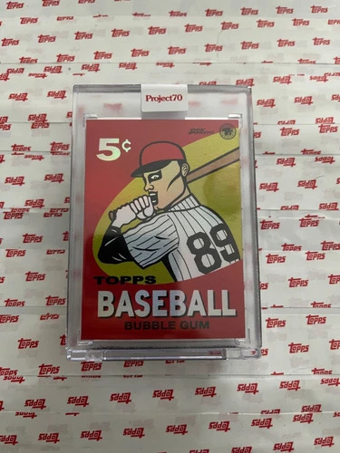 2021 Topps Project 70 Card 855 WAX WRAPPER by Toy Tokyo PR: 582 parallel 64/70