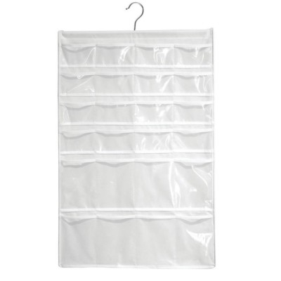 Interdesign Hanging Jewelry Organizer Double Sided 48 Pockets 18'' x 27.75'' 