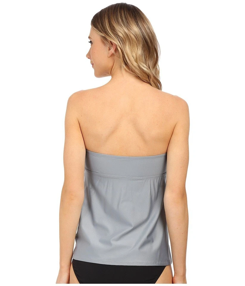 Espléndido Babydoll Bandini Hamptons Solid Rem Soft Cup para Mujer, Gris, XS 0-2 Foto 3 de 3