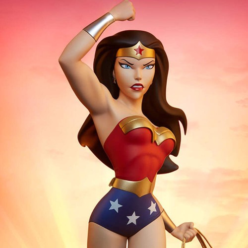 SIDESHOW COLLECTIBLES DC Animated Series Wonder Woman Statue Figure NEW SEALED - Picture 1 of 12