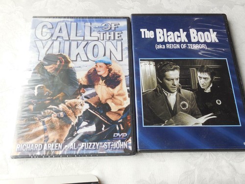 6 DVDs-2 NISP-4 VG-LN-NOIR-Serials-Sergeant Preston-Boarderline-Black book#64 - Picture 6 of 7