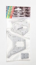 Team Associated RC10GT Silver Kit Fibra di Carbonio Torri Ammortizzatori e Trans Brace Wide