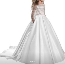 flower girl dress size 8