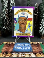 1988 Donruss Baseball Fred McGriff Blue Jays HOF Diamond Kings 16