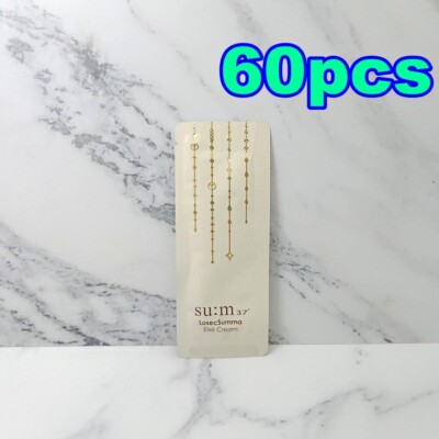 SU:M37 LosecSumma Elixir Cream 1ml x 60pcs Anti-Wrinkle Elasticity K-Beauty