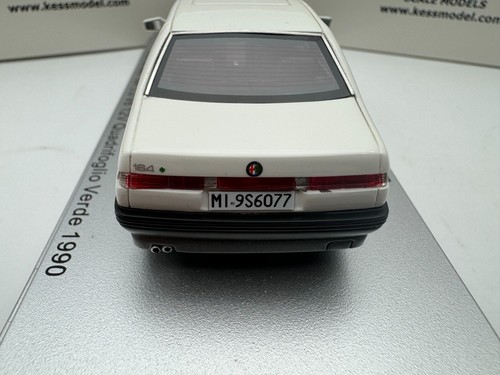 KESS 1/43 ALFA ROMEO 164 3.0 V6 12V QUADRIFOGLIO VERDE 1990 BIANCO 788 - Foto 6 di 8
