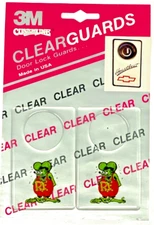 RAT FINK Ed Roth Automotive Door handle  Lock Scratch Guard Accent Trim NOS