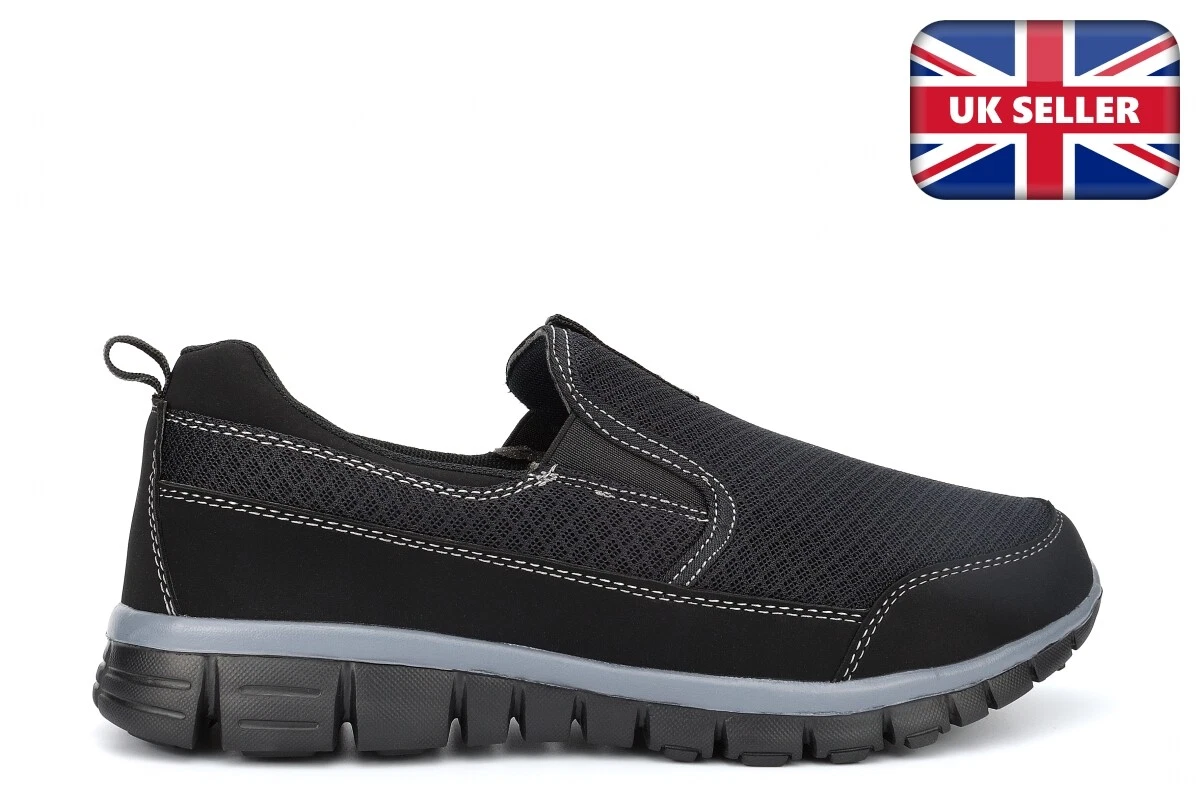 Mens Slip On Trainers Memory Foam Insole Lightweight Trainers Slip On Shoes Size
Opens in a new wind
