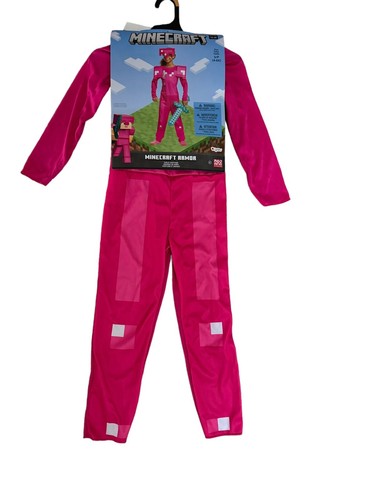 Minecraft Armor Costume Halloween Child Small 4-6X and Large 10-12 - Picture 2 of 12