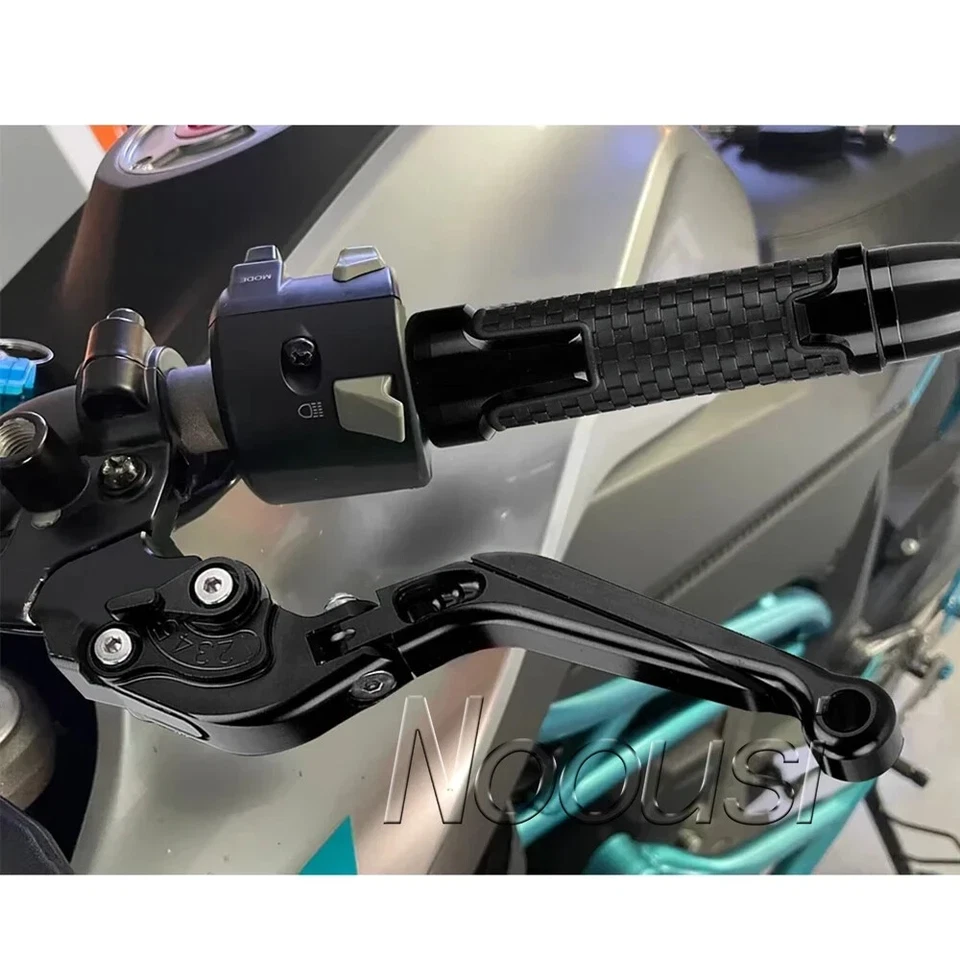 Empuñaduras de aluminio CNC para SUZUKI HAYABUSA GSX1300R extremos palancas de embrague de freno Foto 3 de 4