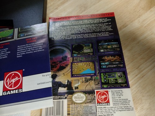 Overlord (NES) Toy R Us Display / CIB / Book Cart New Open Condition - Picture 4 of 7