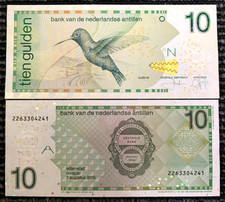Netherlands Antilles 10 Gulden 2016 Banknote World Paper Money UNC
