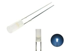 LED Zylinder 3mm diffus zylindrisch Flat Top LEDs 10 20 50 Stück und Set Auswahl