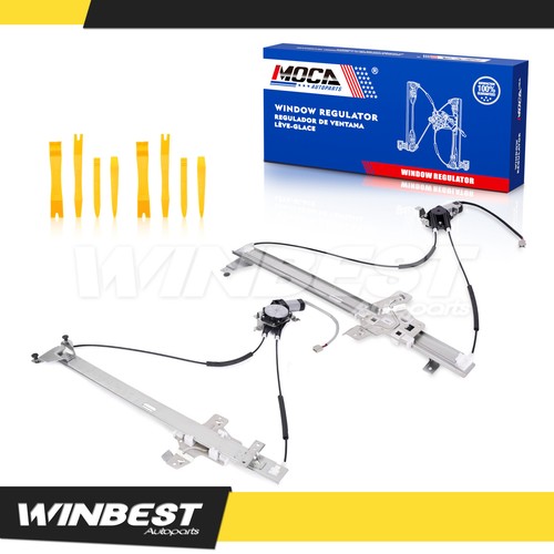 Front Left Power Window Regulator With Motor For Ford E150 E250 E350 Van 1992-2014 5.4L