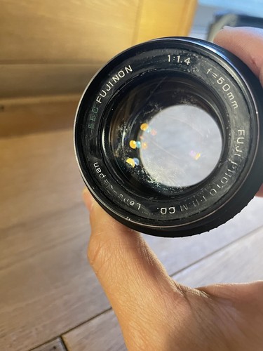 *Exc+3* Fuji EBC Fujinon 50mm F/1.4 Standard MF Lens M42 Mount From JPN #P8RR-12 - Picture 3 of 9