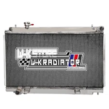 Aluminum Radiator 2 Row Aluminum For 2003-2006 Nissan 350Z Fairlady Z33 3.5 MT