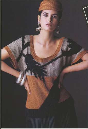 Georges Picaud Knitting Pattern Magazine 105 Printemps (Spring) 36 Designs - Picture 6 of 24